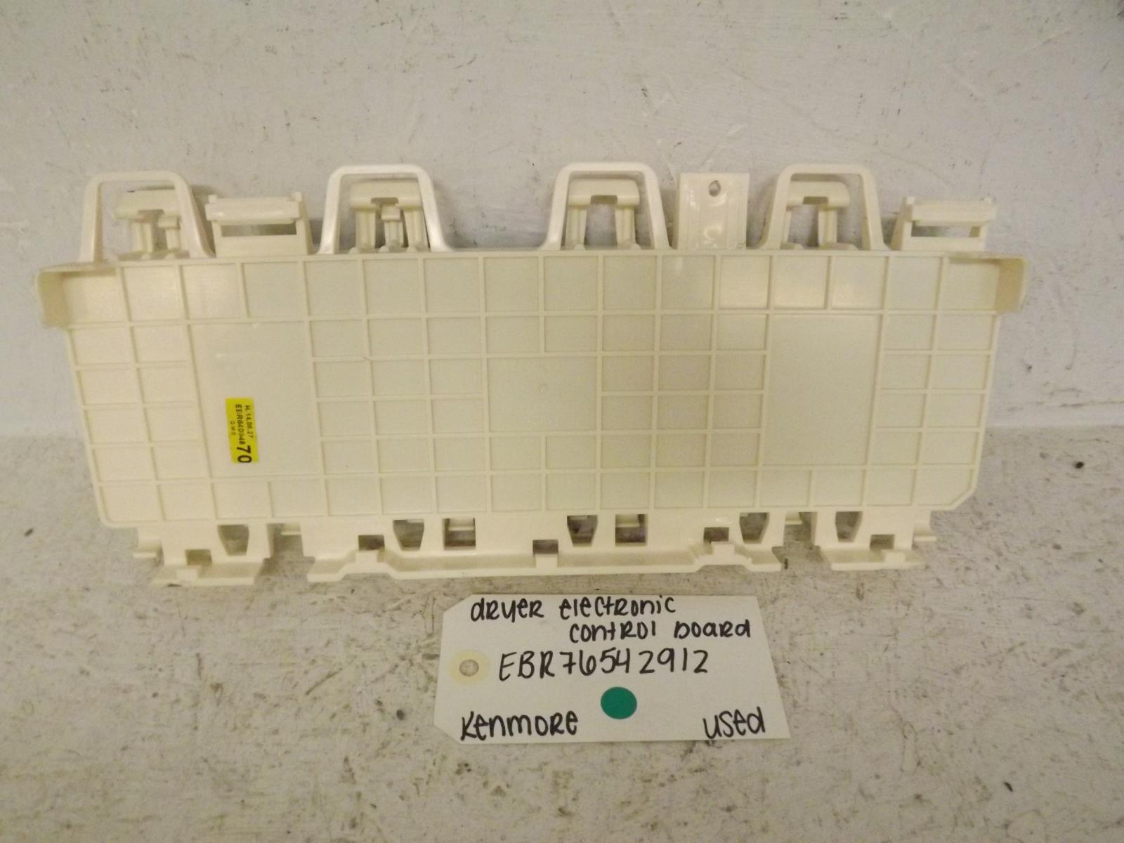 Kenmore Dryer EBR76542912 Electronic Control Board Used Kenmore Dryer EBR76542912 Electronic Control Board Used